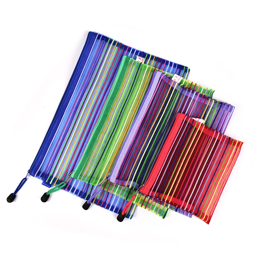 1 шт красочные линии карандаши сумки милые плюшевые чехол большой емкости ручки