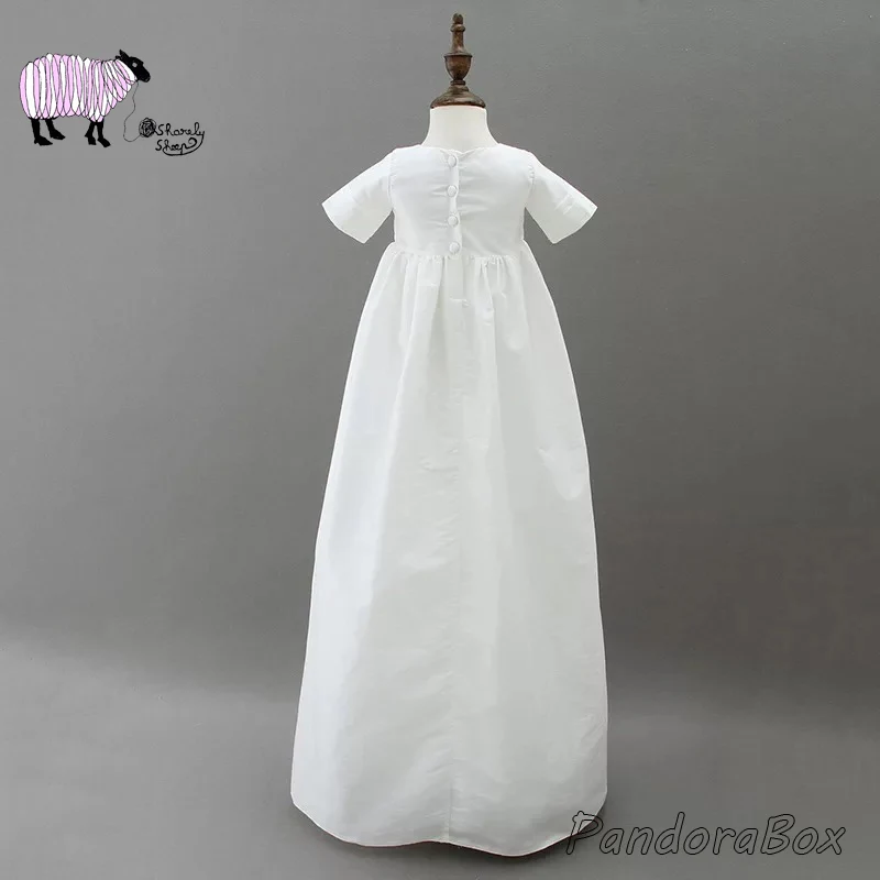 Baby Boy Baptism White Gowns Photography Props Infant Shower Christening Outfits Set Birthday Photo Shoot Blessing Clothes |