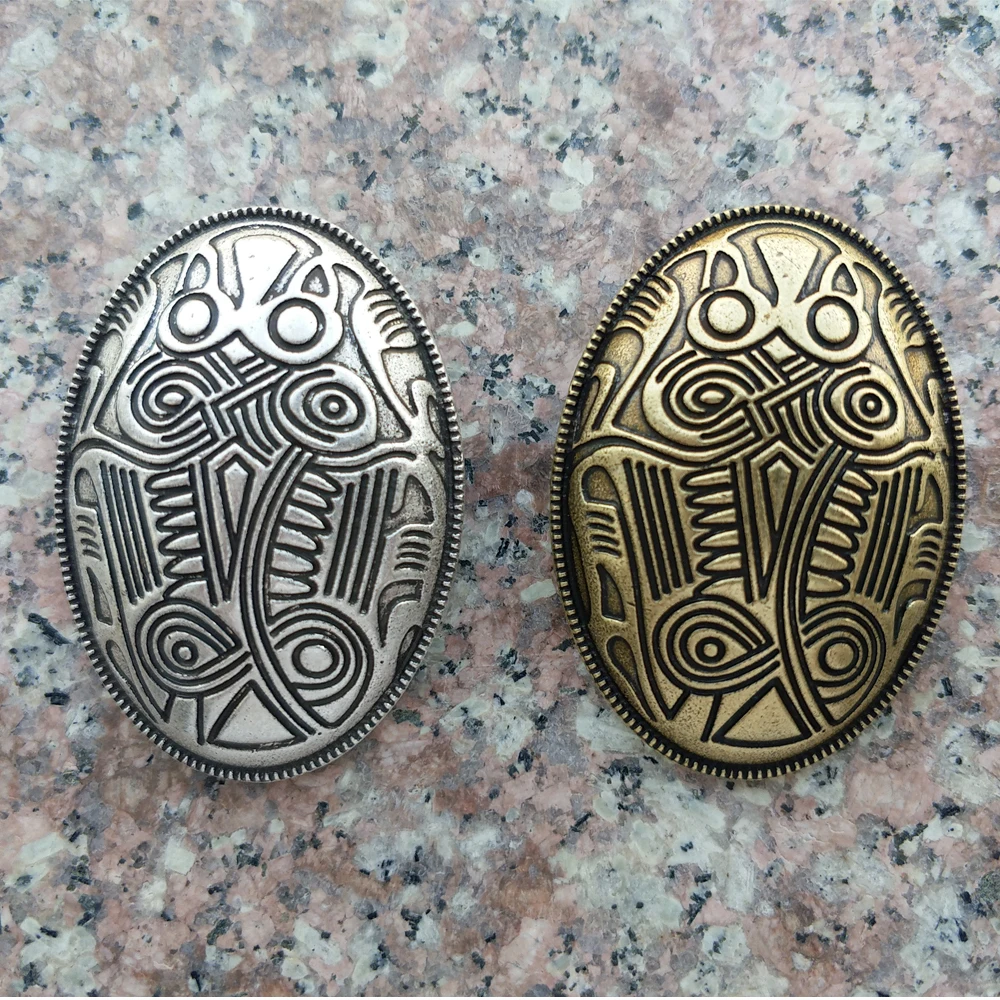 Langhong 1 шт. брошь Vikings Amulet швеция скандинавские броши Viking brosch ювелирные изделия
