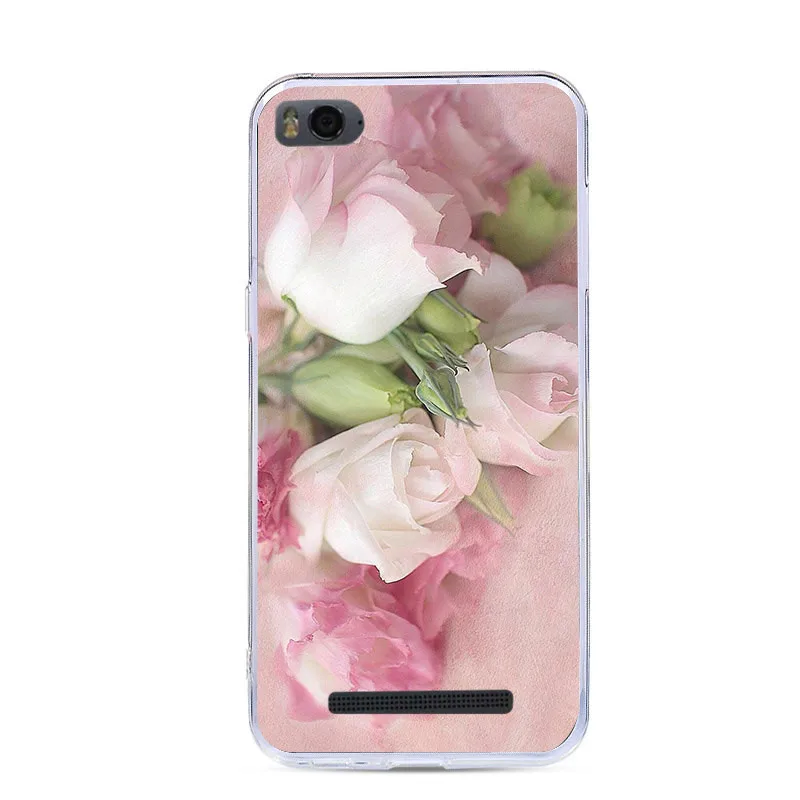 J&ampR Pattern Phone Case For Xiaomi Mi 4i Mi4i Mi4C 4C Soft TPU Cover Flower Plants for Silicone Cases |