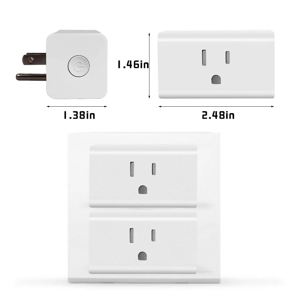 Умная розетка Hyleton с Wi Fi 2 комплекта дистанционное управление переключатель
