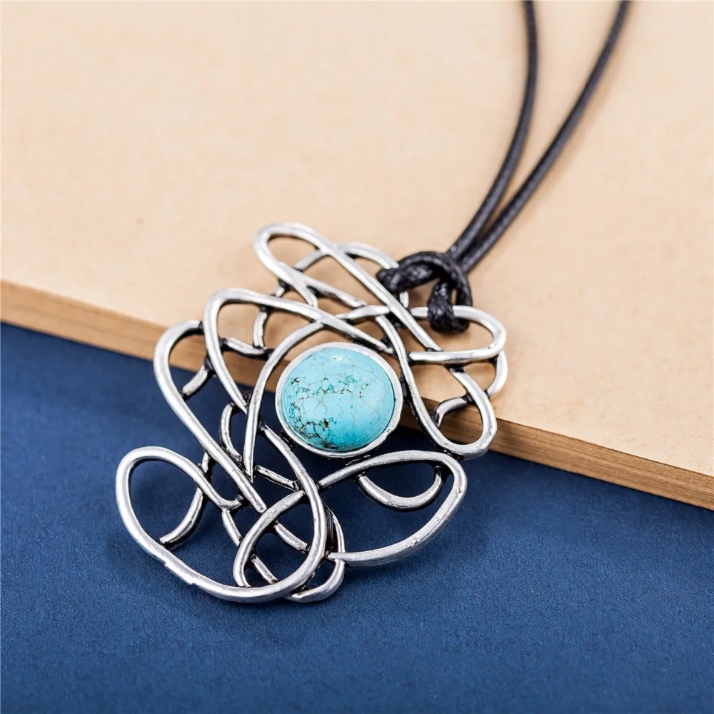 Новинка из натурального камня Для женщин jewelry Винтаж основа для кулонов и