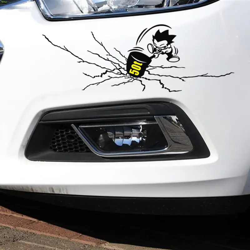 Забавные наклейки и для автомобиля виниловые ремонта стайлинга кузова nissan