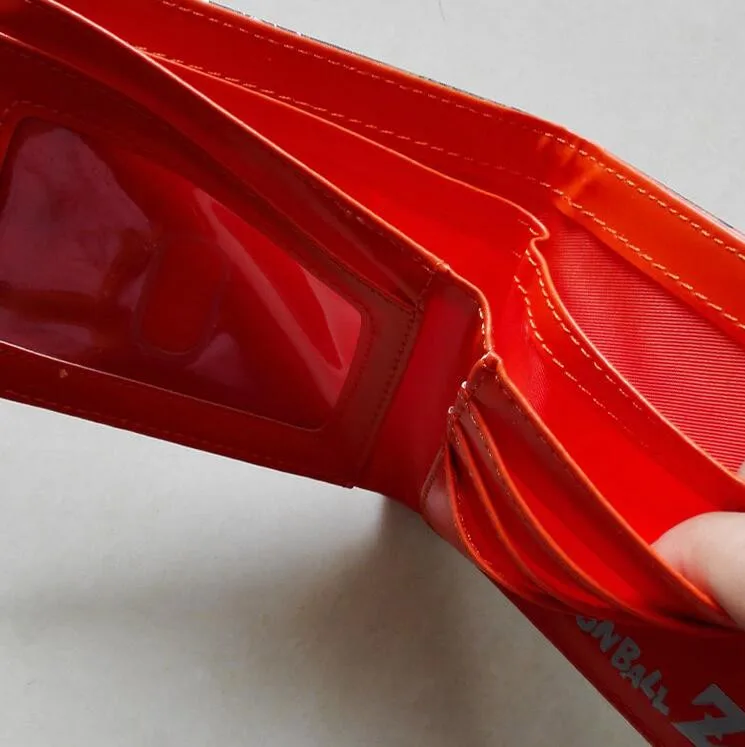 2018 в стиле аниме Драконий жемчуг зет логотип 04 кошельки Кошелек мульти-Цвет кожа