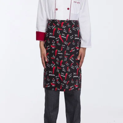 Бесплатная доставка высококачественные фартуки шеф-повара униформа для