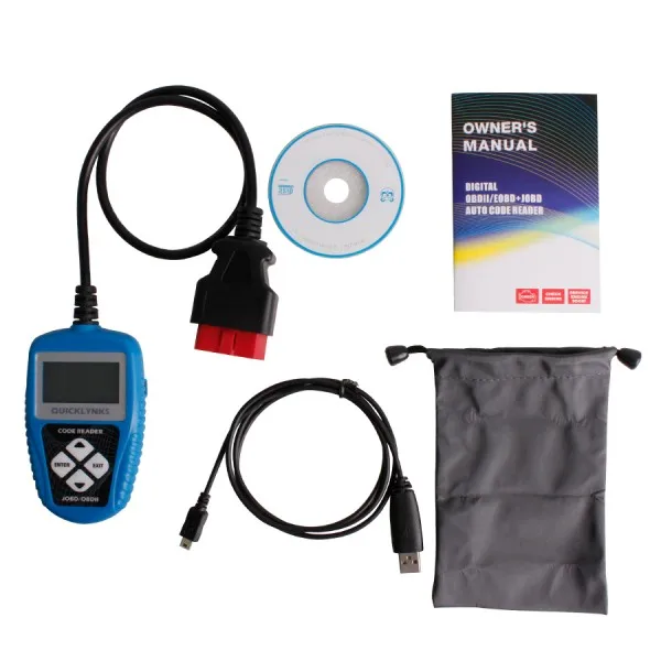 Считыватель кодов Leagend Quicklynks T46 JOBD/OBDII/EOBD для японских автомобилей считыватель по