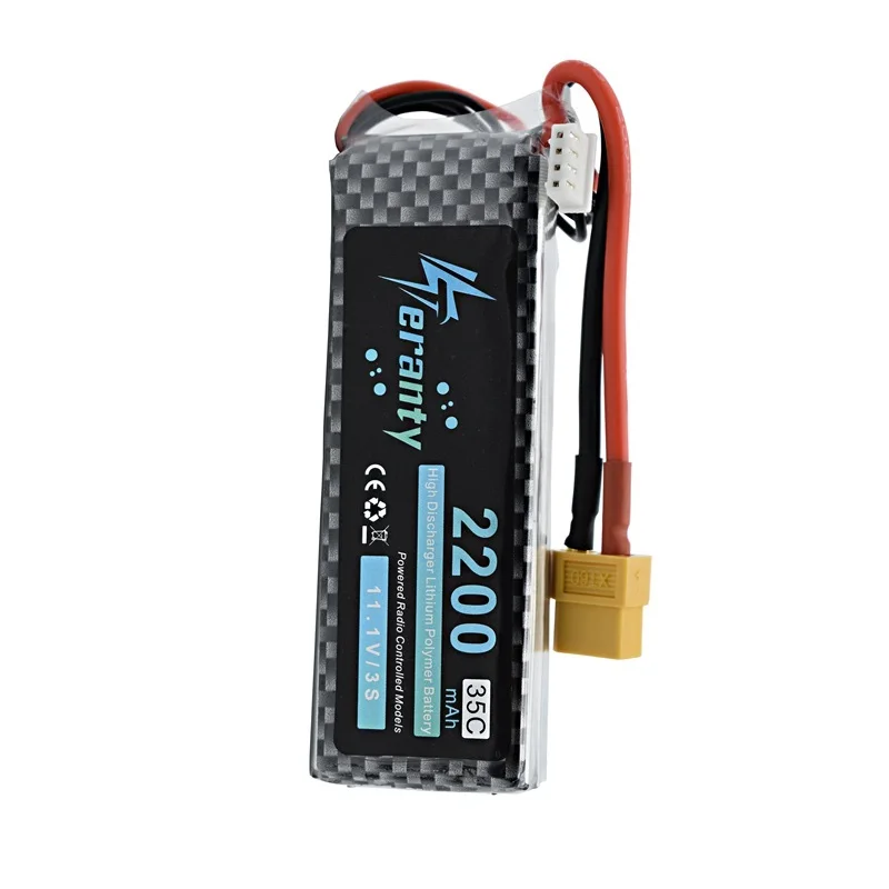 3 шт./лот 3S 11 1 v 2200mAh 35C LiPo батарея XT60/T/JST/EC5 разъем для RC автомобиля самолет вертолет