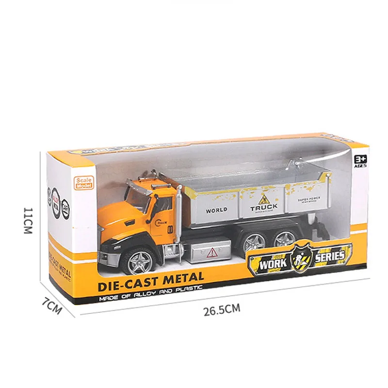 1:42 Children Educational Alloy and plastic Truck Toy Car Model Traffic with Sound LED Effect Engineering Vehicle Baby Toys | Игрушки и