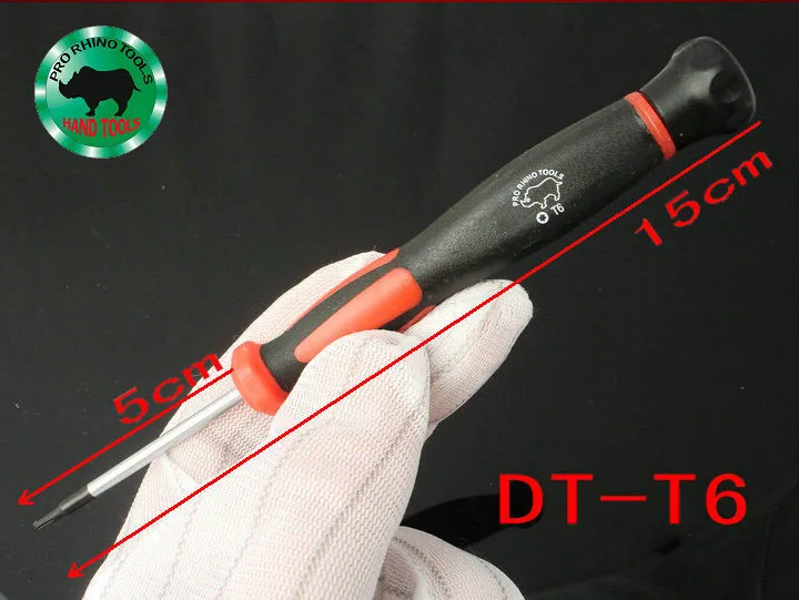Японская отвертка RHINO шестиконечная Отвертка T6 Высокоуглеродистая сталь