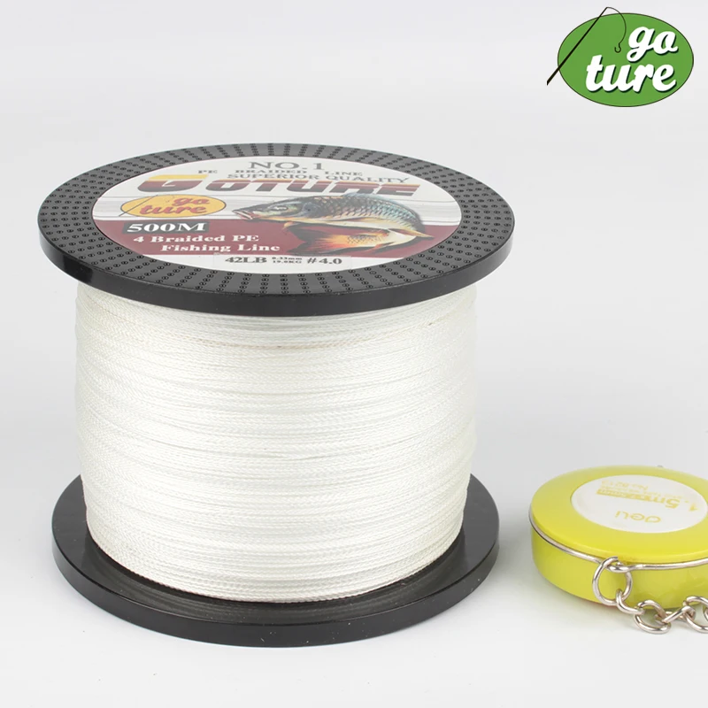 500M Goture Series Super Strong Japan Multifilament PE Braided Fishing Line 8 10 20 30 40 60LB |