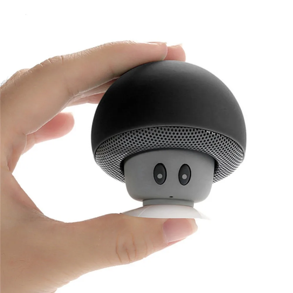 Мини-колонка в форме гриба беспроводной Bluetooth 4 2 динамик MP3 плееры с микрофоном