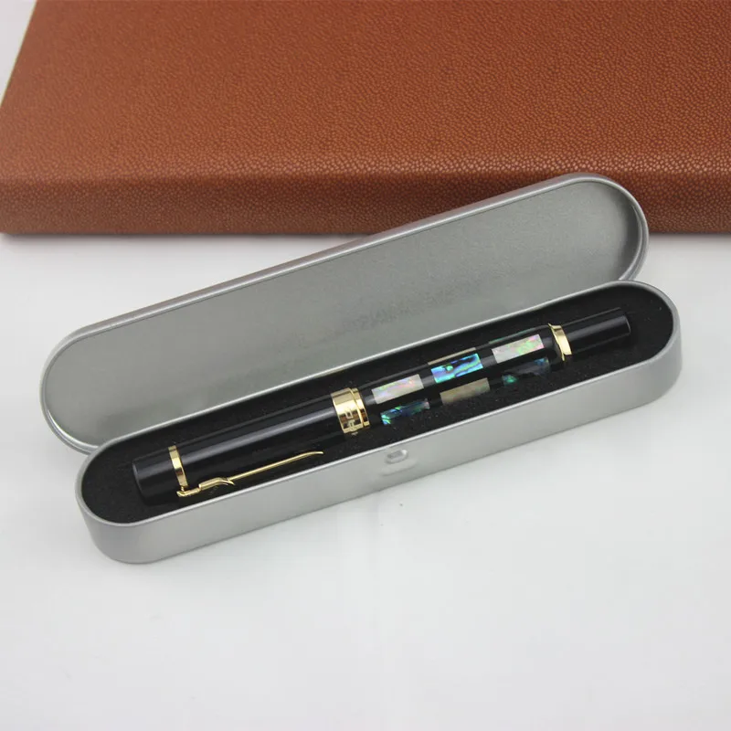 Jinhao Шариковая ручка jinhao роскошная металлическая шариковая с гладкими чернилами