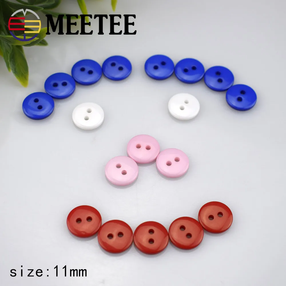 Новинка модная окрашенная пуговица для скрапбукинга 1000 шт. два отверстия кнопки