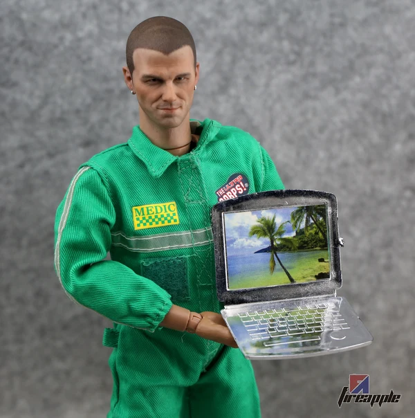 Экшн фигурка KNL HOBBY 12 дюймов аксессуары для солдат 1/6 ноутбук компьютер