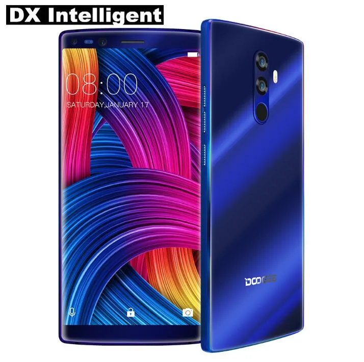 DOOGEE MIX 2 5 99 &quot18:9 дисплей Face ID Helio P25 Octa Core 4060 mAh Quick Charge 6 ГБ + 128 GB смартфон 16.0MP 8MP Quad