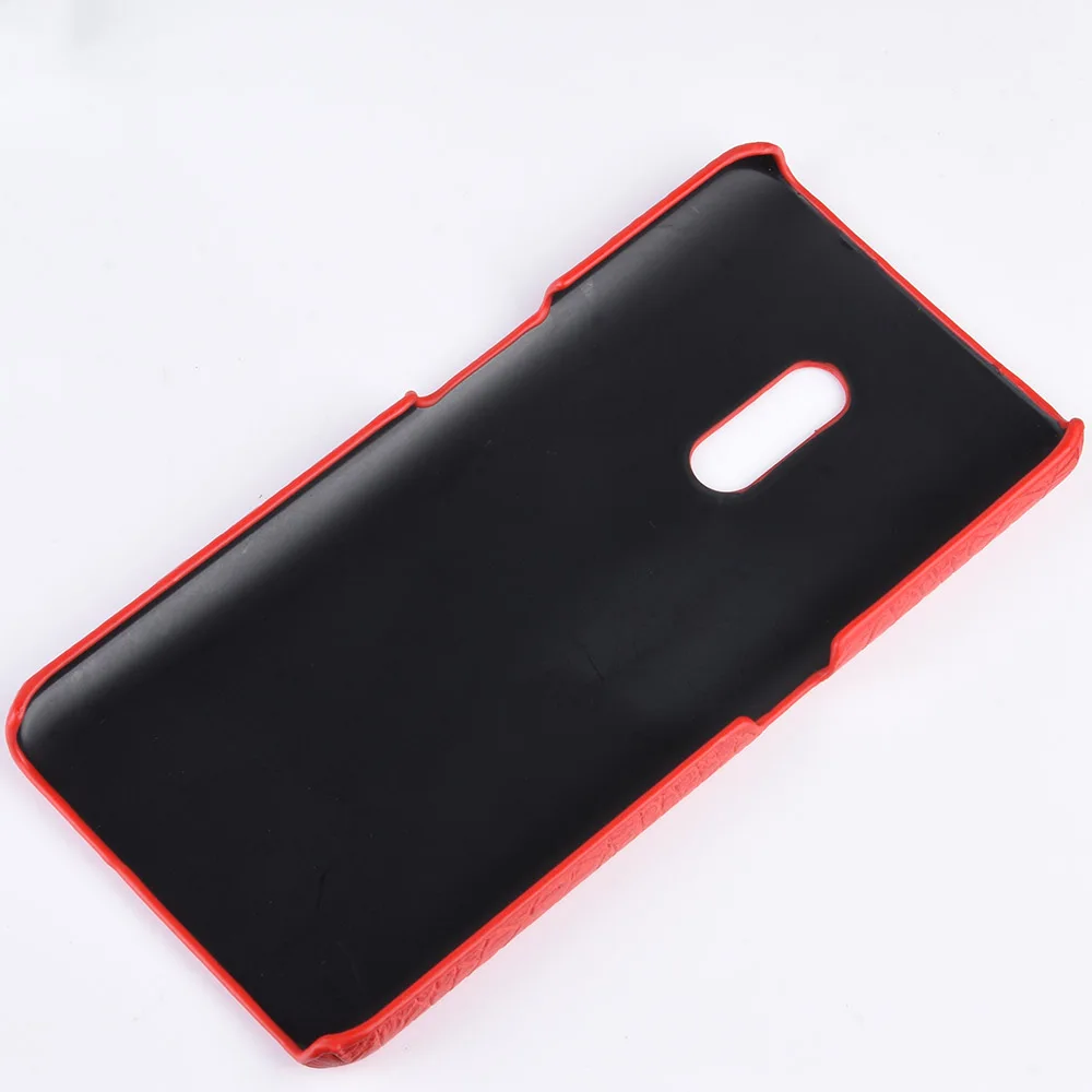 Жесткий чехол для телефона из искусственной кожи крокодила Oppo Realme X lite K3