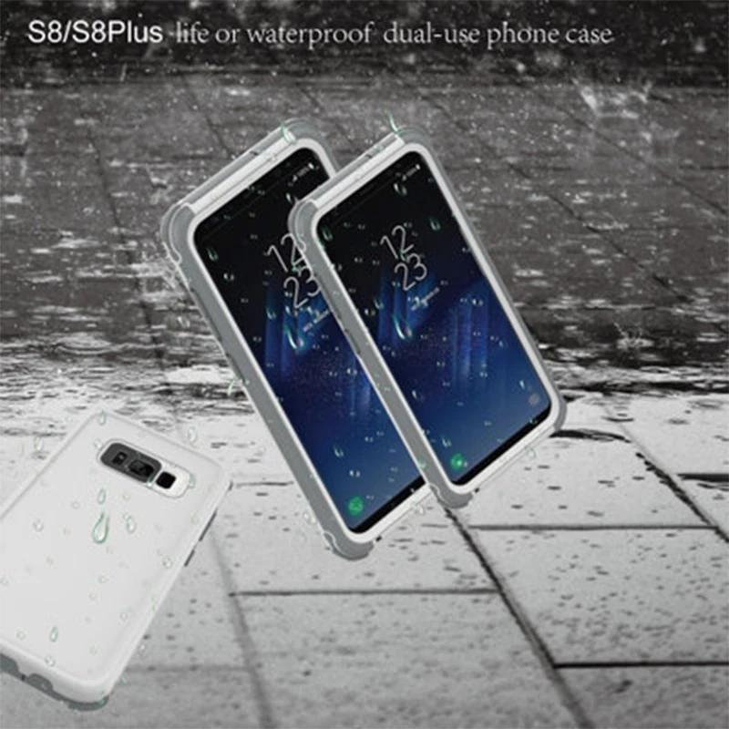 WellZly for Samsung S8 / s8 + cell phone waterproof shell life with drop Samsungs8 plus case | Мобильные телефоны и