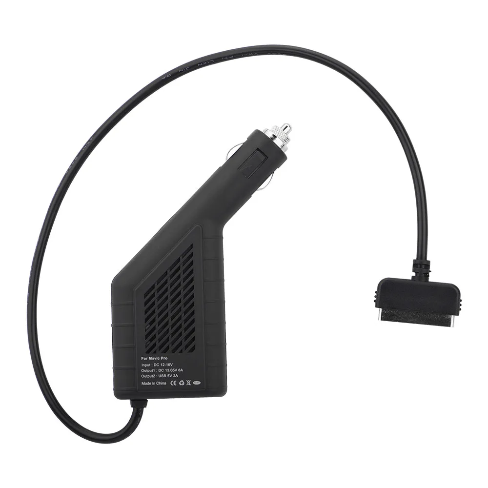 Автомобильное зарядное устройство с usb портом Зарядка для телефона планшет DJI Mavic