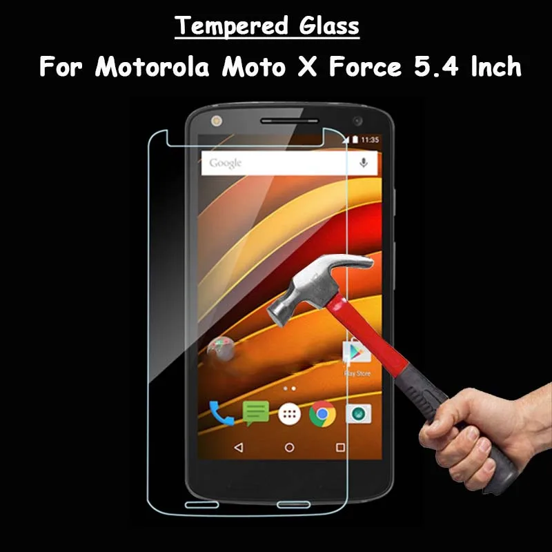 Для Motorola Moto X Force/Droid turbo 2 5 4 &quotзакаленного Стекло Экран протектор ультра тонкий