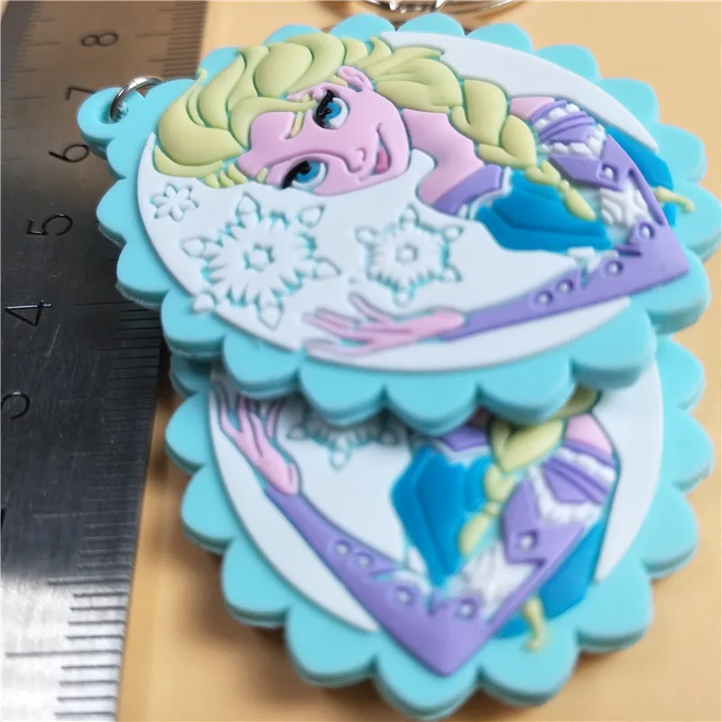 1 шт. мультяшная фигурка Милая принцесса двусторонний брелок ПВХ Мини аниме