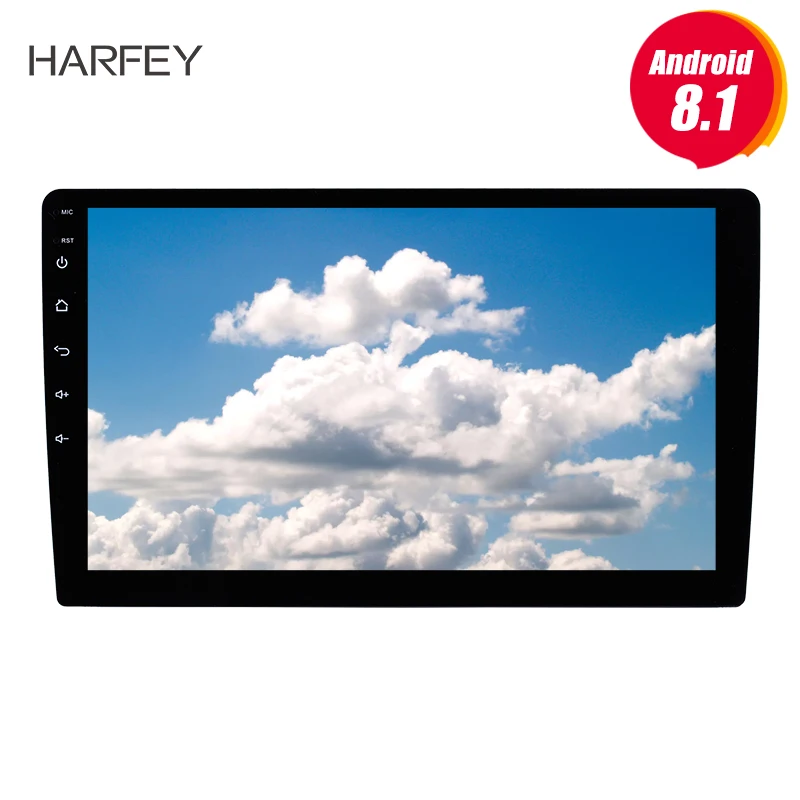 Мультимедийная магнитола Harfey универсальная мультимедийная система на Android 8 1 с 9