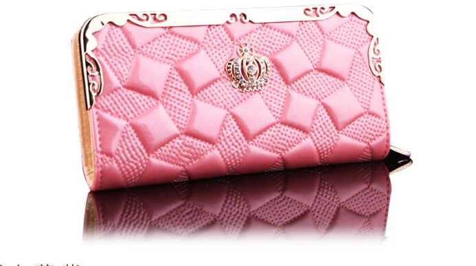 The new Ms. Long Wallet as a gift to send friends green black pink|gift prank|gift walletwallet skin |