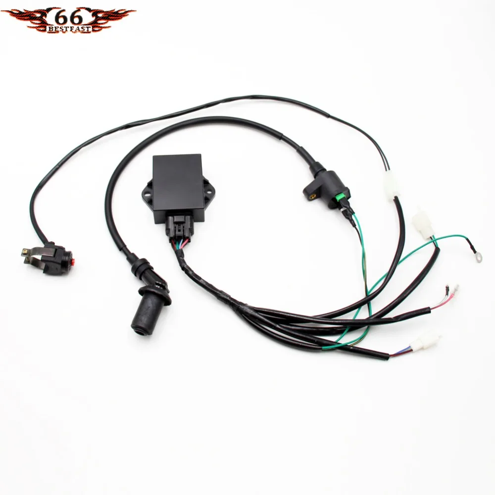 Полный комплект проводов жгута ткацкий станок катушка зажигания 8 Pin CDI убить