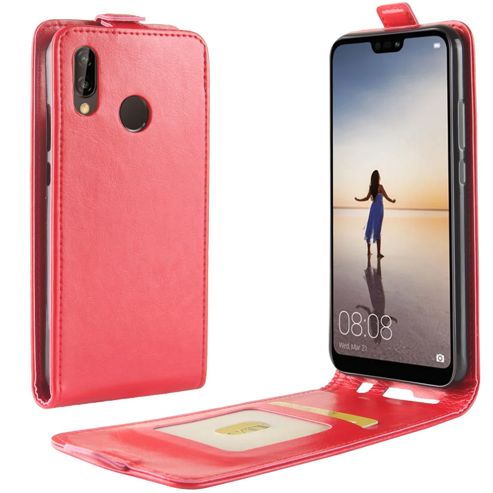 Чехол для Movil Huawei P20 Lite чехол 5 84 чехлы Hawaei Carcasa P20lite кожаный откидной Чехол-бумажник
