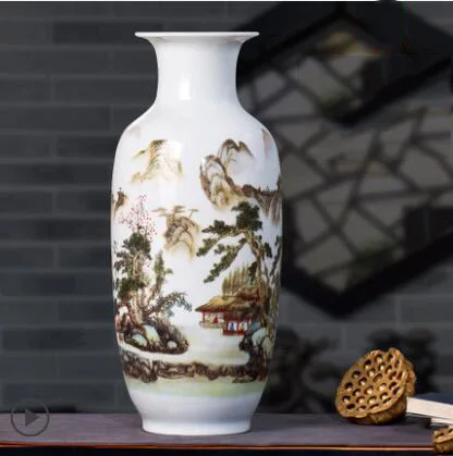 Китайская керамическая ваза Jingdezhen большого размера декоративные изделия