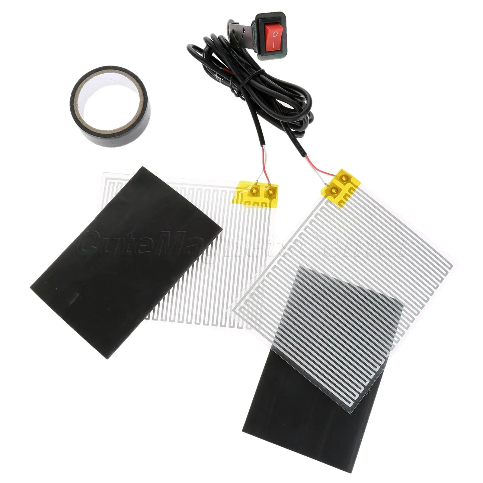 Новинка 2*15 Вт мотоциклетные нагревательные рукоятки дроссельной заслонки руль