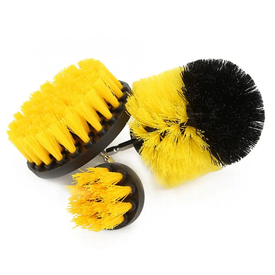 Полировальные колодки 3 шт. дрель щетка для очистки мощность скребок скраб чистки