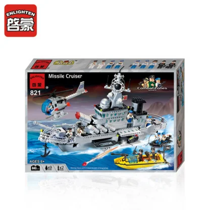 Enlighten модели Здание игрушка Совместимость с LEGO Лего Legos Конструктор E821 843 блок