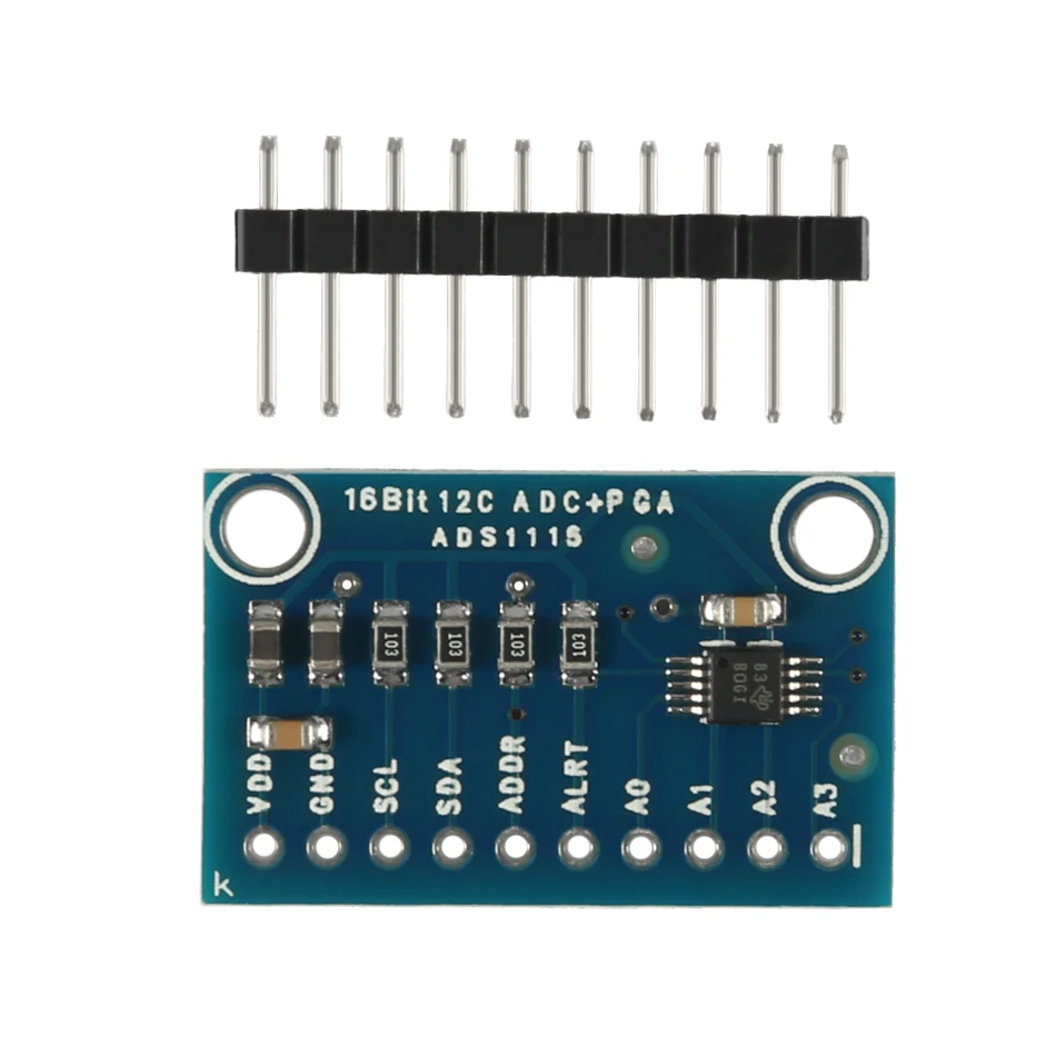 ADS1115 16 бит 4-канальный I2C IIC аналого-цифровой преобразователь ADC PGA с