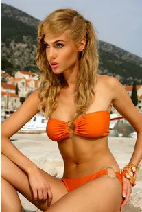Fashion Twist Ring Beachwear Bathing Suit Bikini Set Swimwear Swimsuit |
