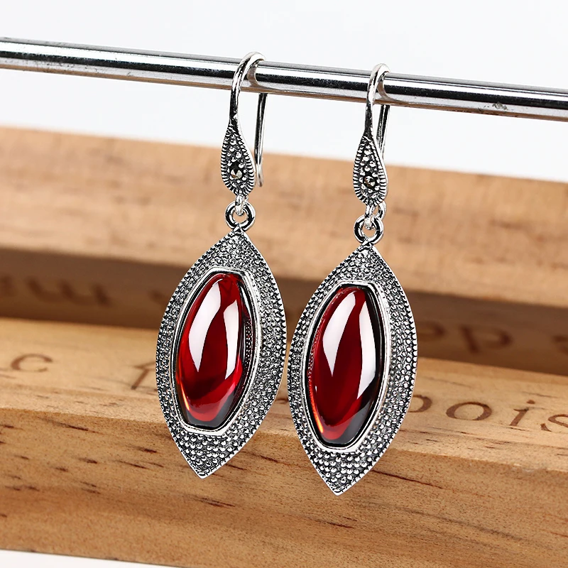 

Vintage 925 Sterling Silver Rings Drop Water Geometry Earrings for Women Gentle Earrings 2018 Wedding Party Earrings Silver 2018
