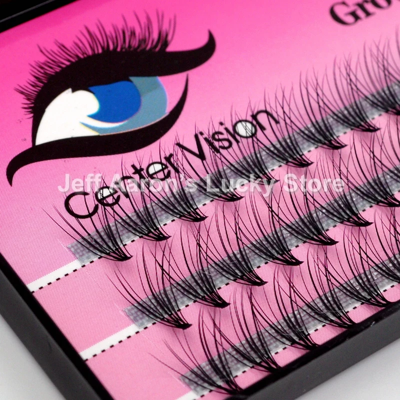 1 коробка натуральные длинные Индивидуальные Накладные ресницы для наращивания