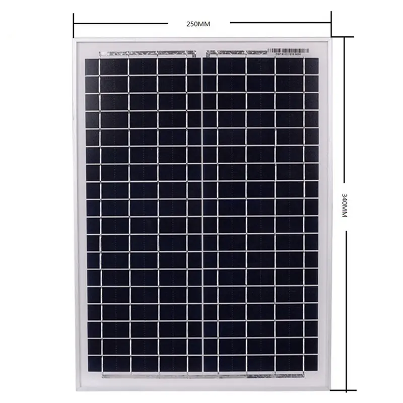 Новая солнечная панель 18V20W черная солнечная панель s+ 12 В/24 В Солнечный контроллер с интерфейсом Usb источник питания для путешествий