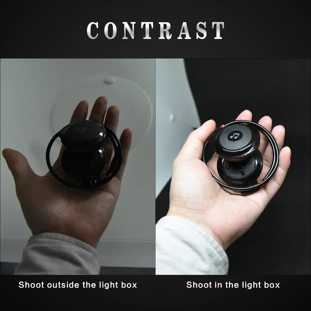 Fosoto мини складной лайтбокс белая фотография 35 LED свет фотостудия Мягкая коробка