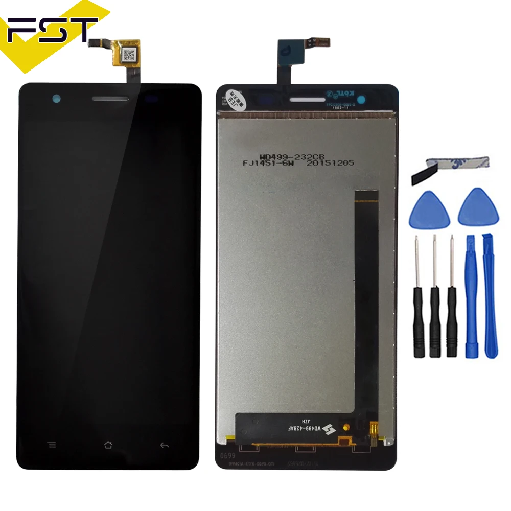 5 0 дюймов для Cubot S500 ЖК дисплей + сенсорный экран дигитайзер в сборе скленая панель