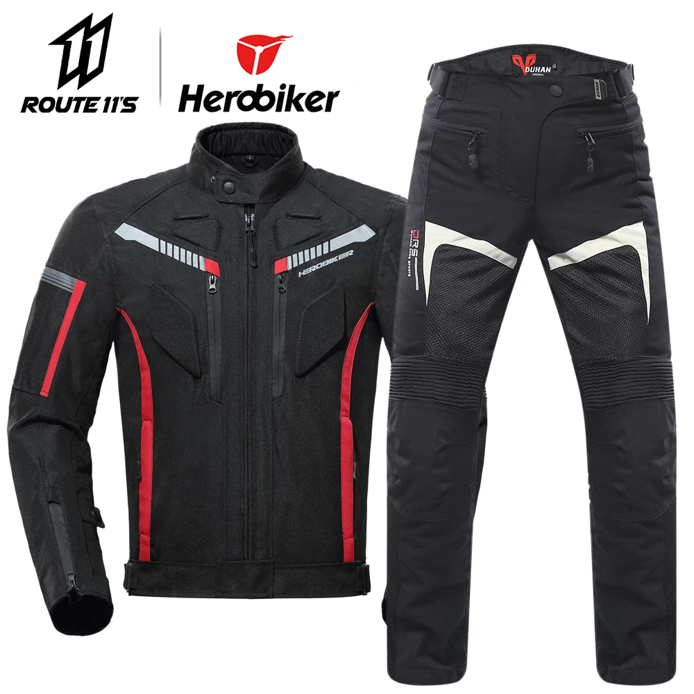 Мотоциклетная куртка HEROBIKER защитное снаряжение водонепроницаемая мотоциклетная