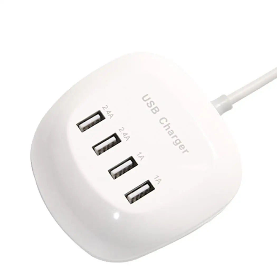 Быстрая зарядка для дома и путешествий 4 порта USB 100 А/1 А 240 в|Зарядные устройства