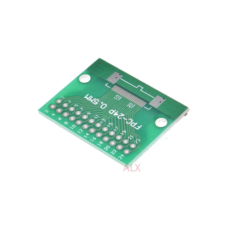 2 шт. адаптер SMT для кабеля доска PCB FFC 24P FPC 24 контактный разъем преобразователь