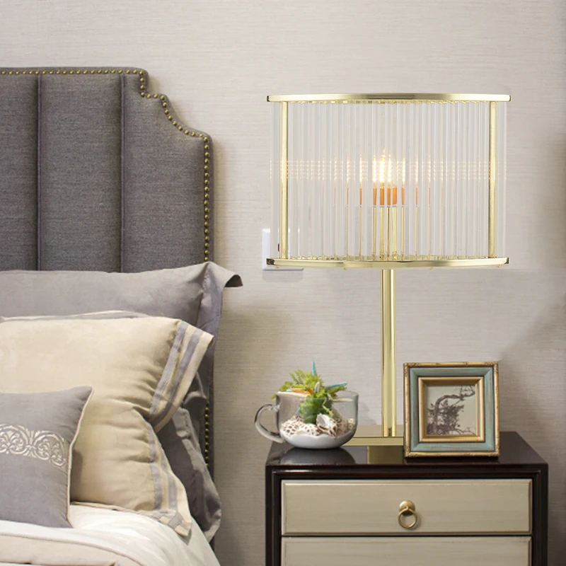 Постсовременная Минималистичная Роскошная настольная лампа LED tafellamp