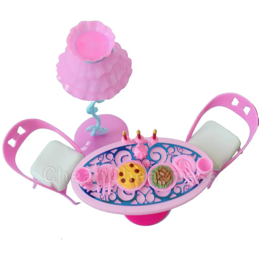 1 комплект винтажные настольные стулья для кукол обеденные наборы игрушки