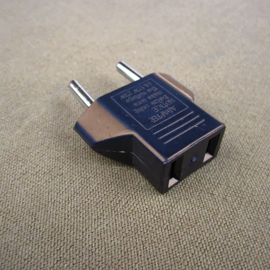 10 Шт./лот США в ЕС AC Power Plug Дорожный Преобразователь Адаптер #969 | Электронные