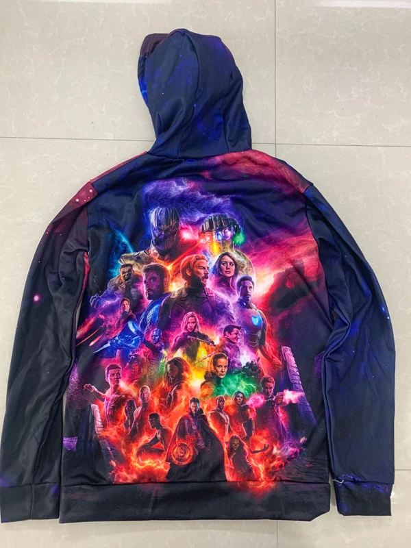 Marvel, Мстители, конечная игра, квантовое царство, 3d Толстовки, Толстовки, супергерой, Капитан Америка, для косплея Железного человека, Мстители, конечная игра, одежда