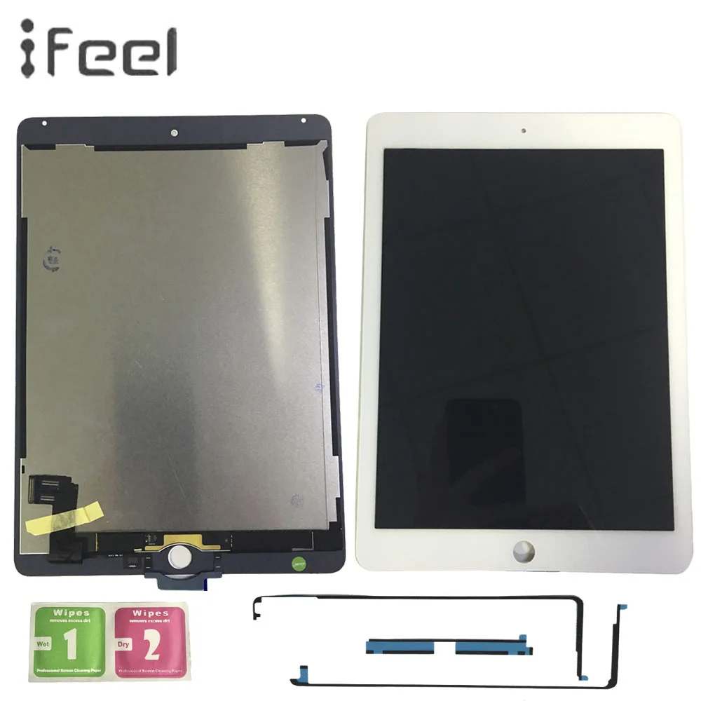 100% тестирование работы ЖК-дисплей для iPad Air 2 6 A1566 A1567 Дисплей Сенсорный экран