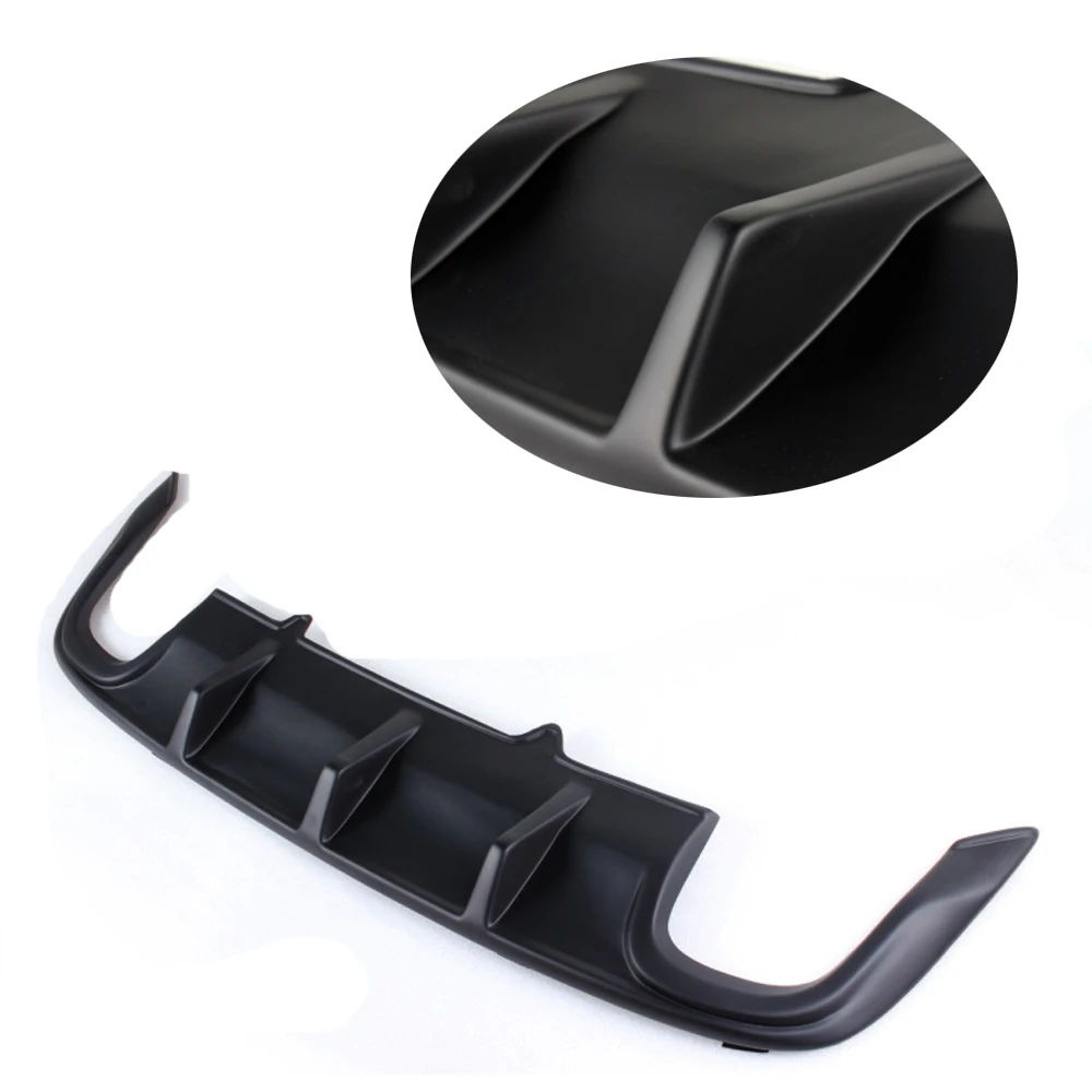 PP автомобильный диффузор губа на задний бампер для VW Passat CC 2011 2012|rear bumper|for vwcar bumper |