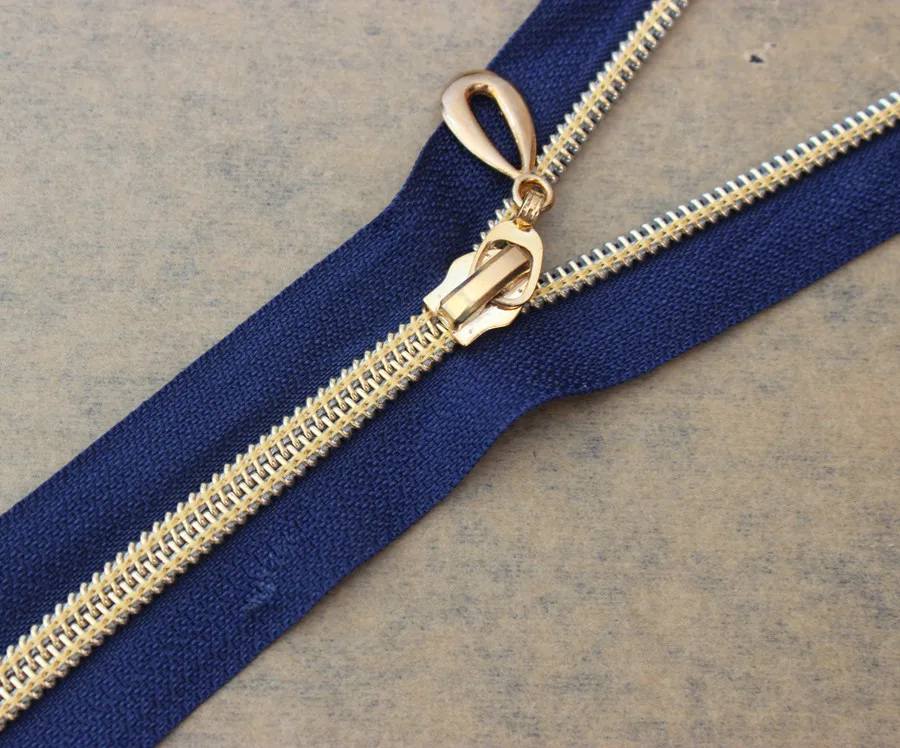 5 шт. металлические молнии с открытым концом длиной 50 см|gold universal|zipper useszipper |
