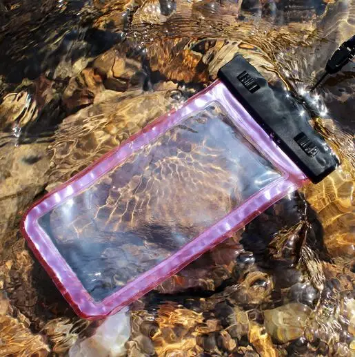 Purple Универсальная водостойкая сумка для sony htc LG Blackberry плавательные чехол для телефона Oneplus Google ALCATEL waterproof Outdoor Full Protectiv - Цвет: Purple